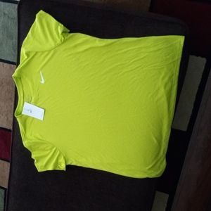 Lime green dry fit shirt